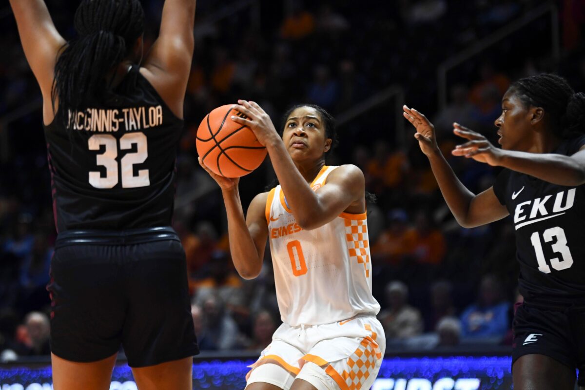 Lady Vols end three-game losing streak with win over Eastern Kentucky
