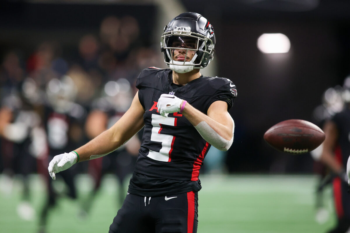 Falcons name WR Drake London game-day captain for Week 16