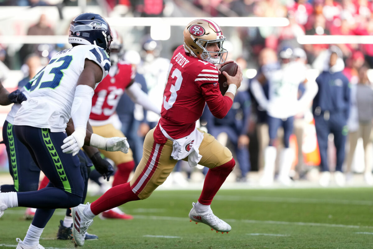 49ers extend lead in NFC West, nearly clinch division