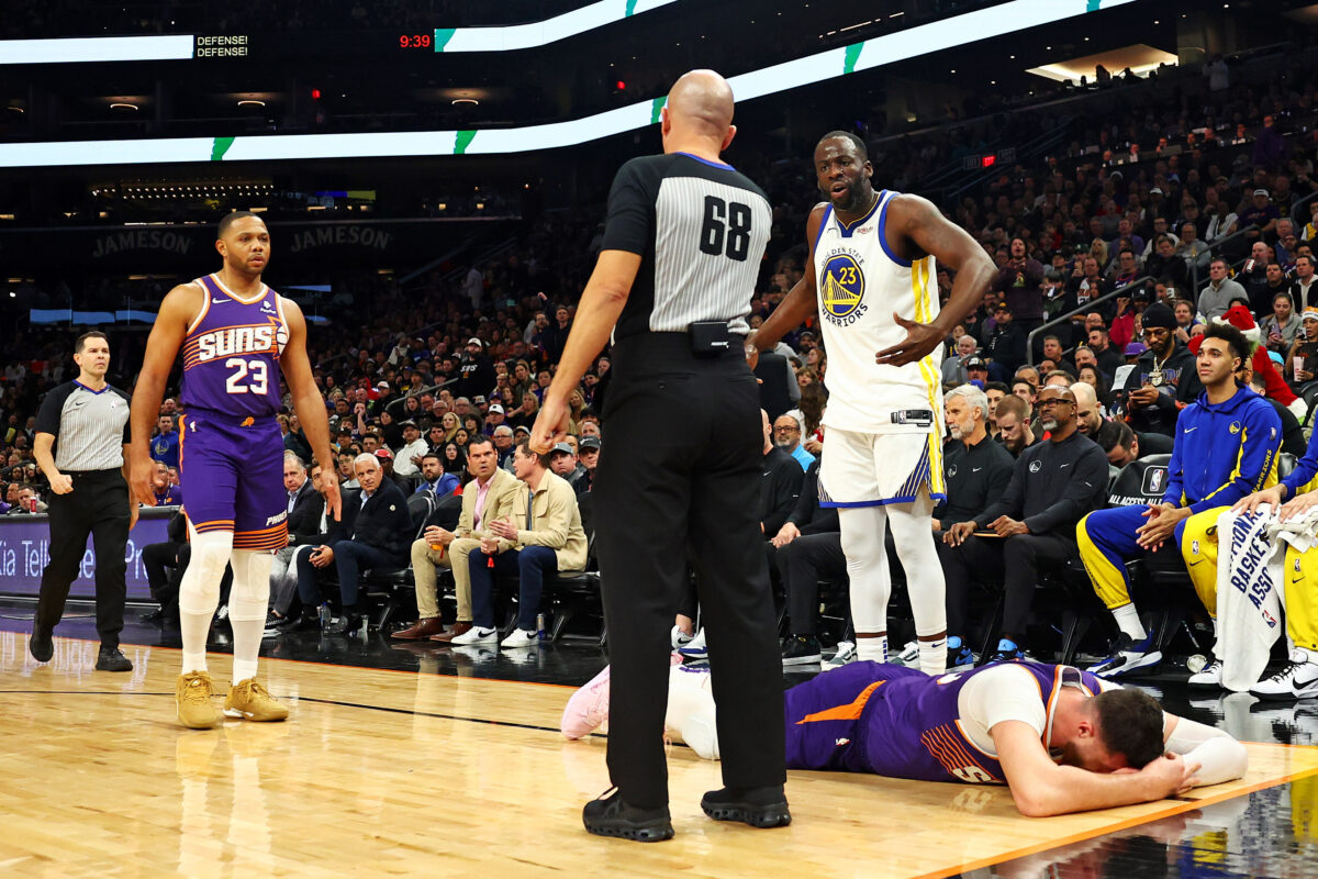 Jusuf Nurkic was genuinely glad he wasn’t ‘choked’ by Draymond Green like Rudy Gobert was