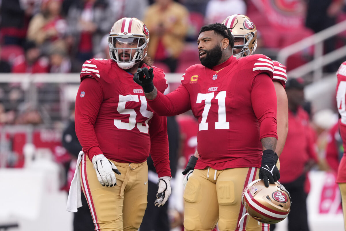 49ers’ long list of injuries from loss to Ravens