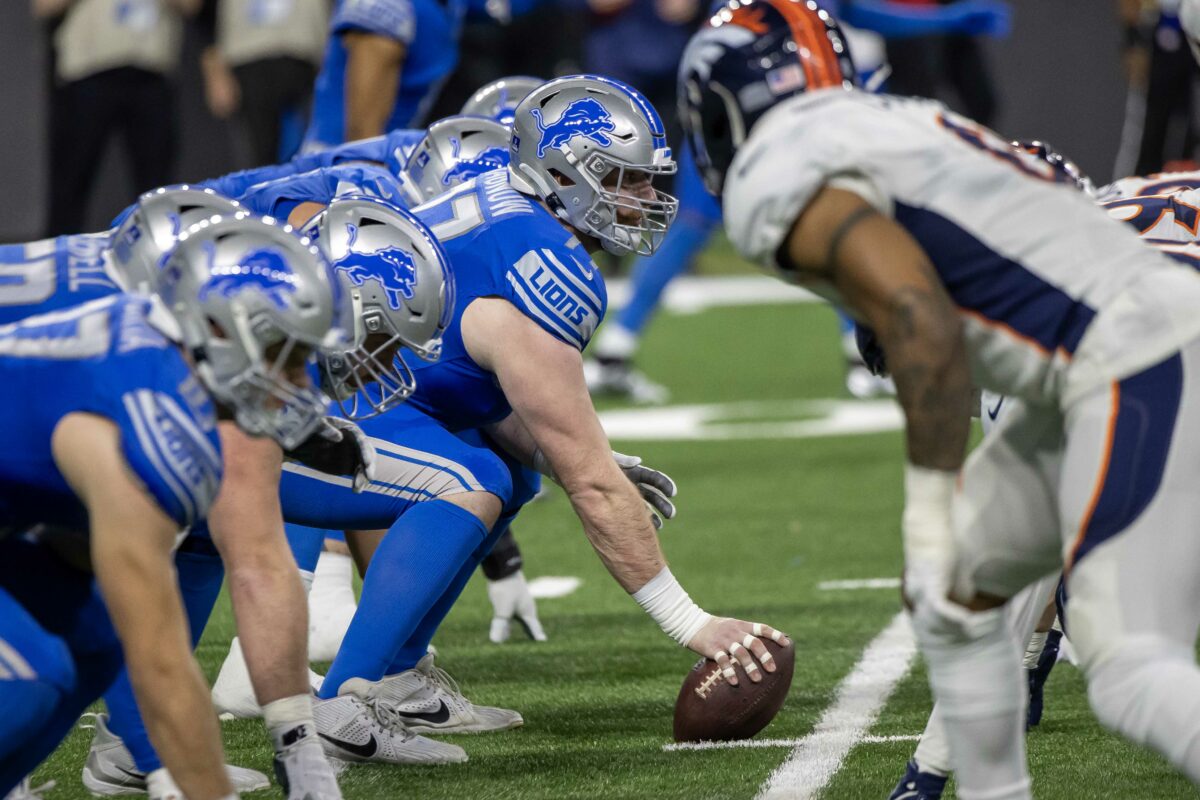 Lions film review: Offensive line gives this team an identity when healthy