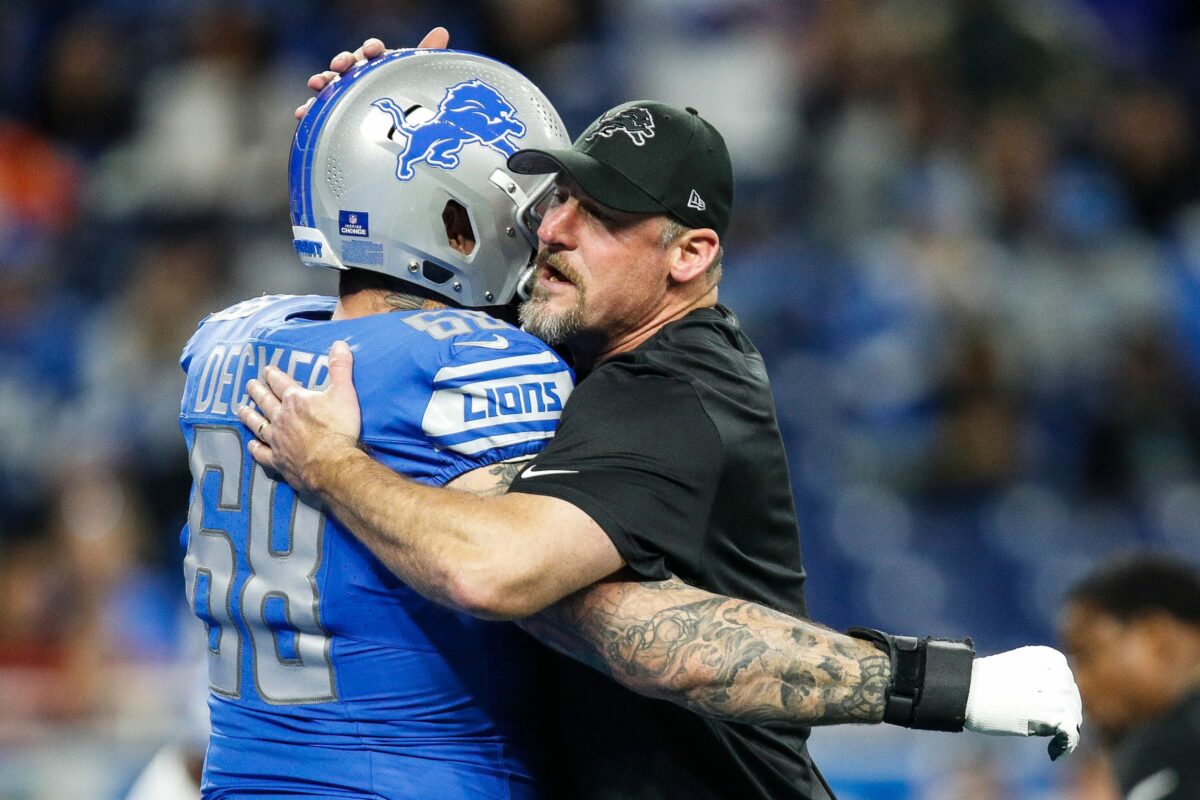 Taylor Decker ‘couldn’t be happier’ for winning NFC North for Detroit fans