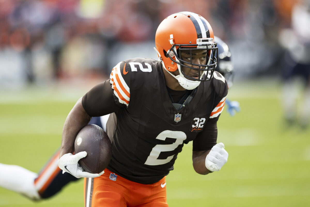 Browns Inactives: Amari Cooper OUT, Juan Thornhill active vs. Jets