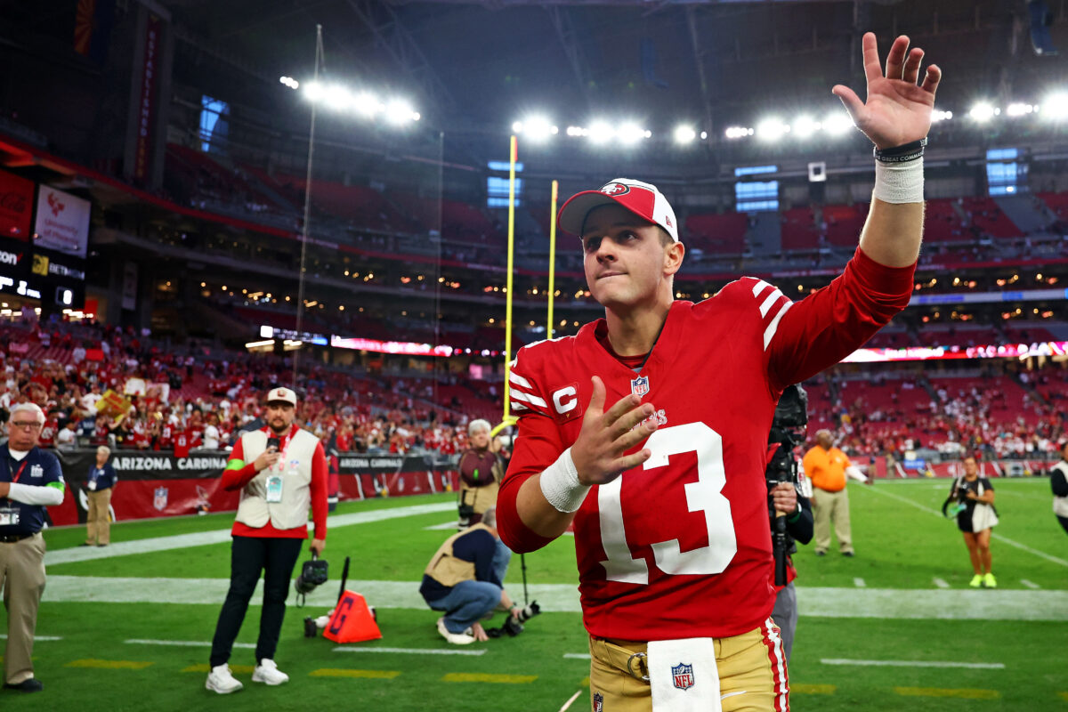 Brock Purdy closing in on 2 49ers franchise passing records