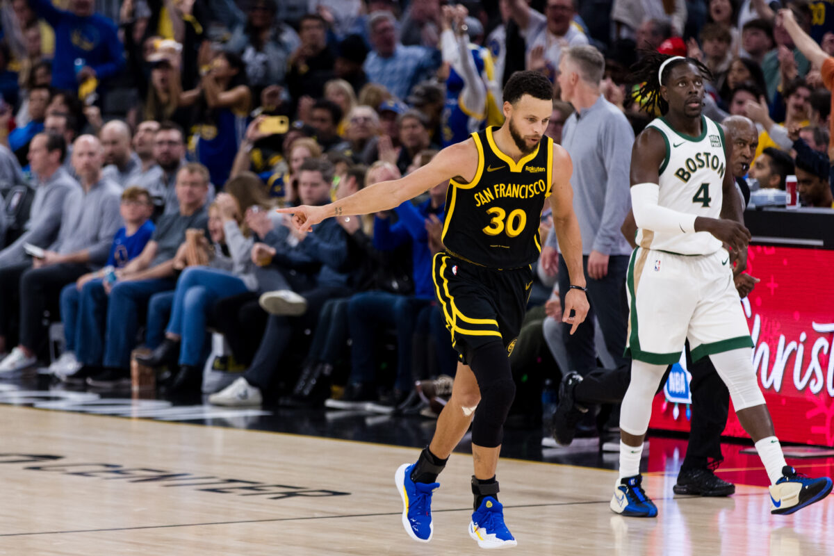NBA Twitter reacts to Warriors’ thrilling OT win vs. Celtics, 132-126