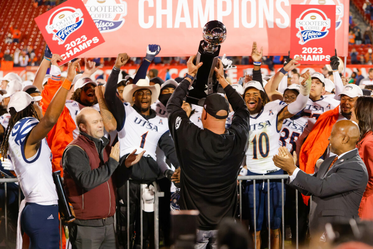 UTSA dominates Marshall for Frisco Bowl title
