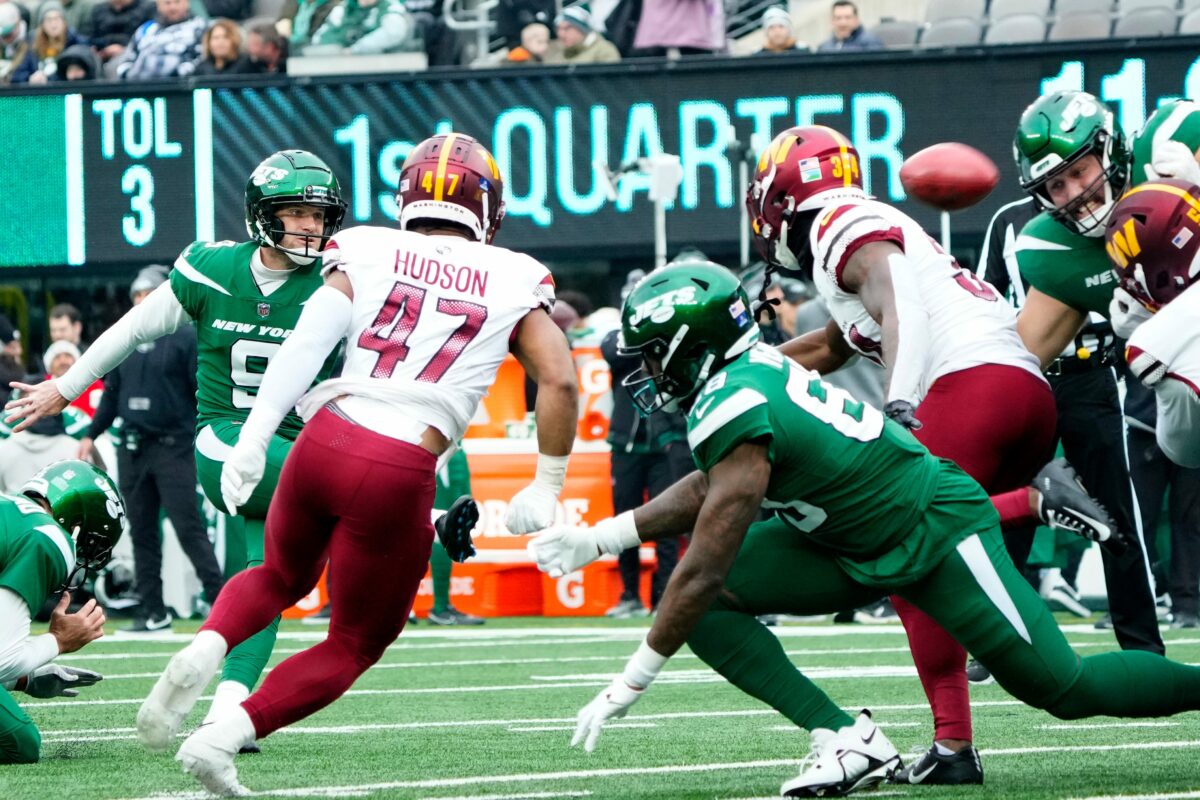 Interception, blocked punt, offensive explosion highlights Jets strong first quarter