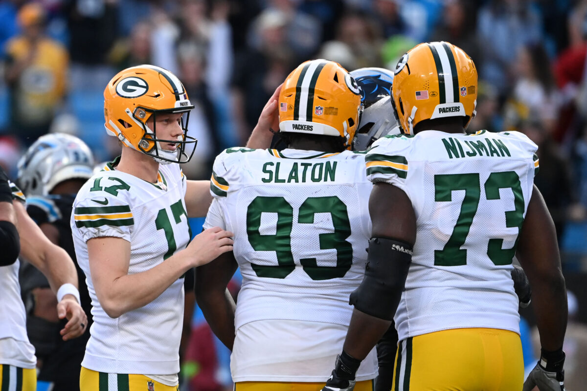 Packers rookie Anders Carlson misses PAT, hits career-long FG and makes game-winner vs. Panthers