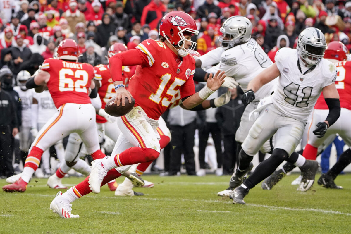 Chiefs’ Week 16 loss to Raiders drew more than 29-million viewers