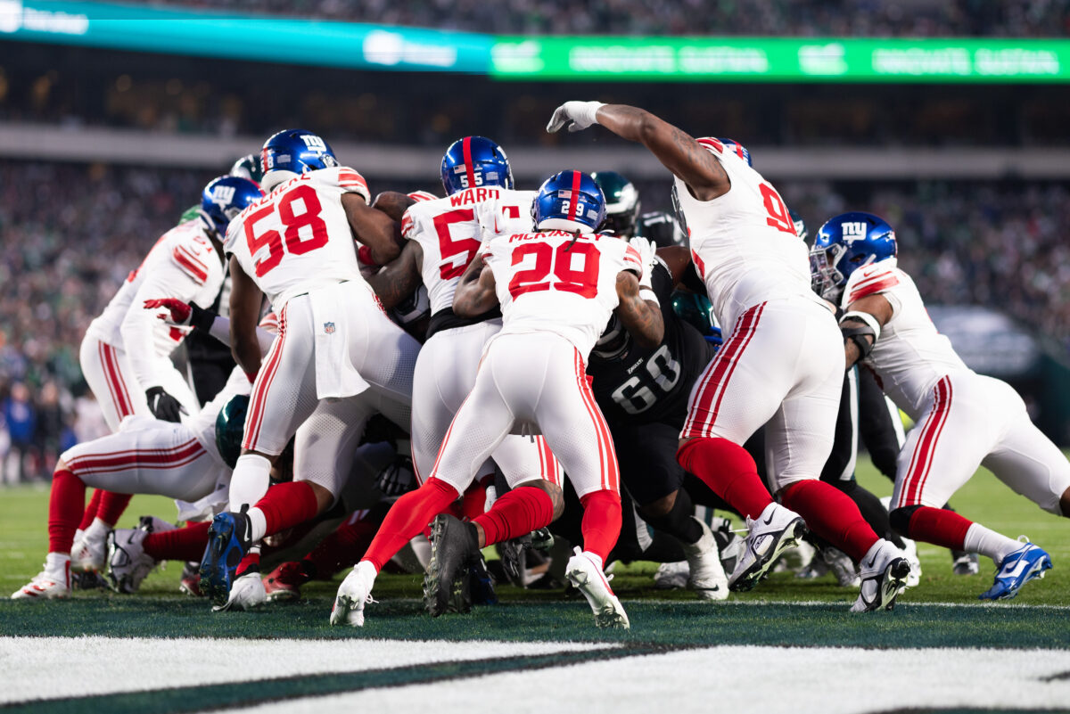 Giants-Eagles Week 16: Offense, defense and special teams snap counts