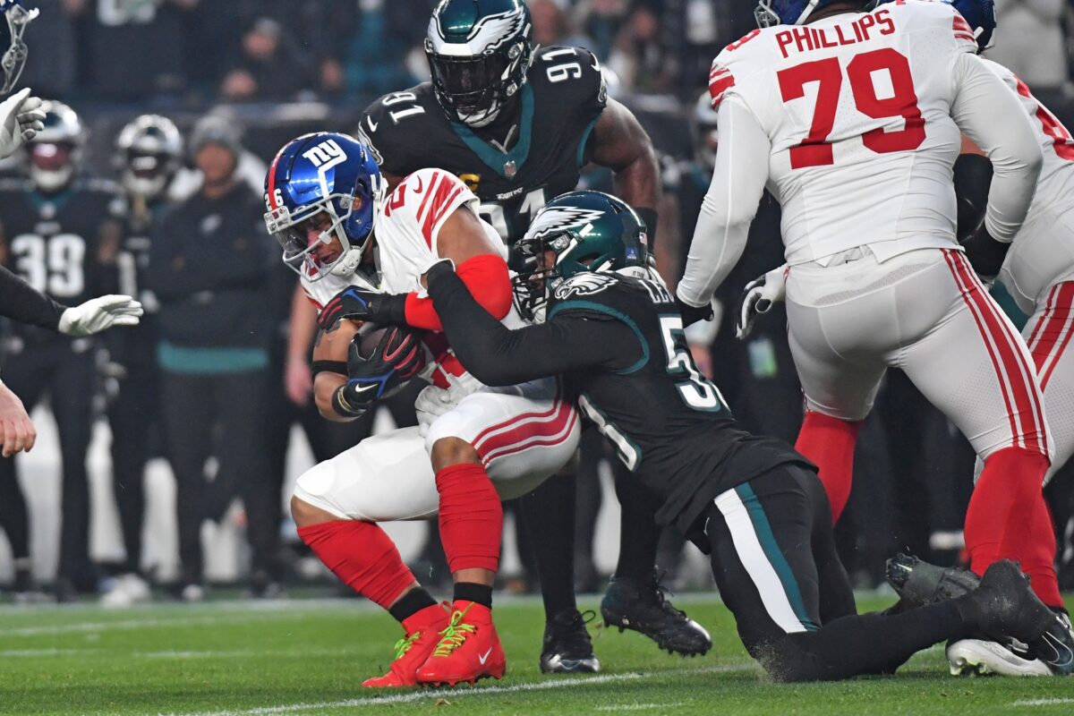 Highlights and takeaways from first half as Eagles hold a 20-3 lead over Giants