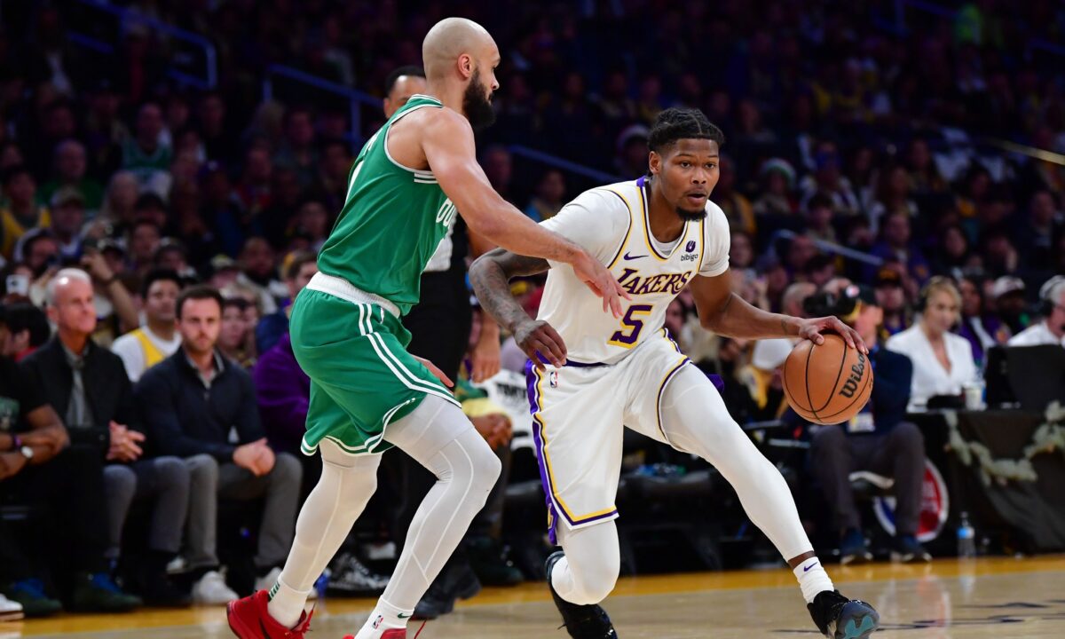 Cam Reddish will not play in Thursday’s Lakers versus Hornets game