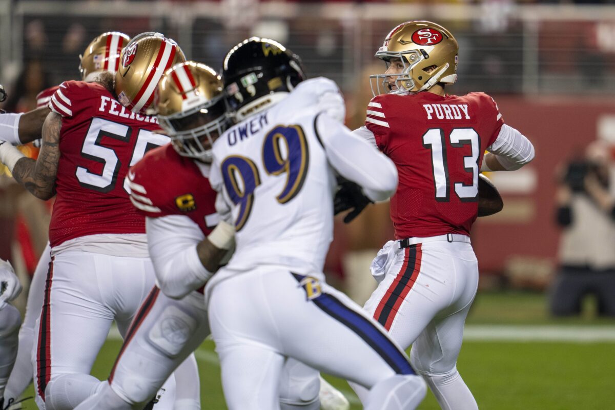Ravens prove Brock Purdy is not so perfect after all with 33-19 win over 49ers