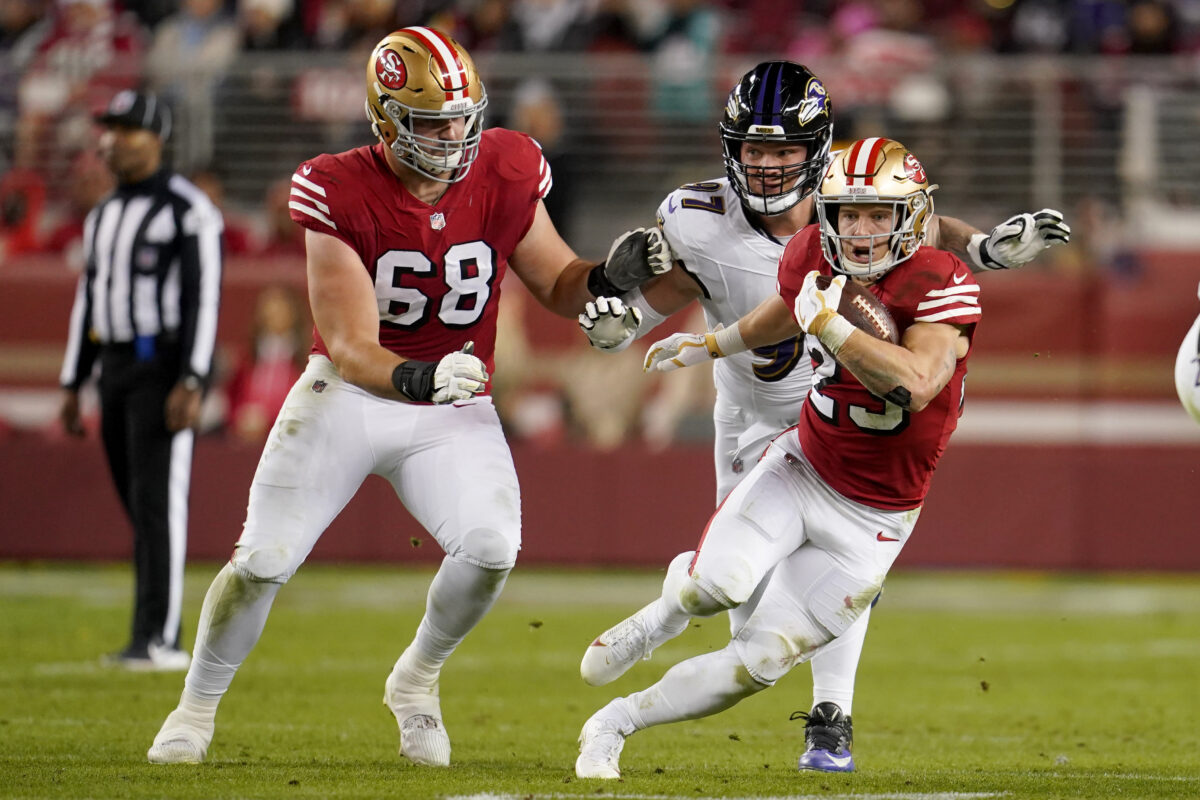 NFC standings: 49ers still on top despite hiccup vs. Ravens