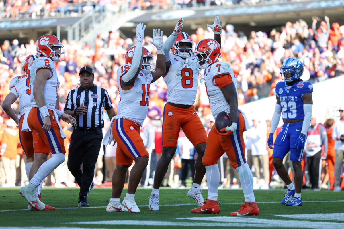 Phil Mafah’s four rushing touchdowns break Gator Bowl and Clemson bowl records