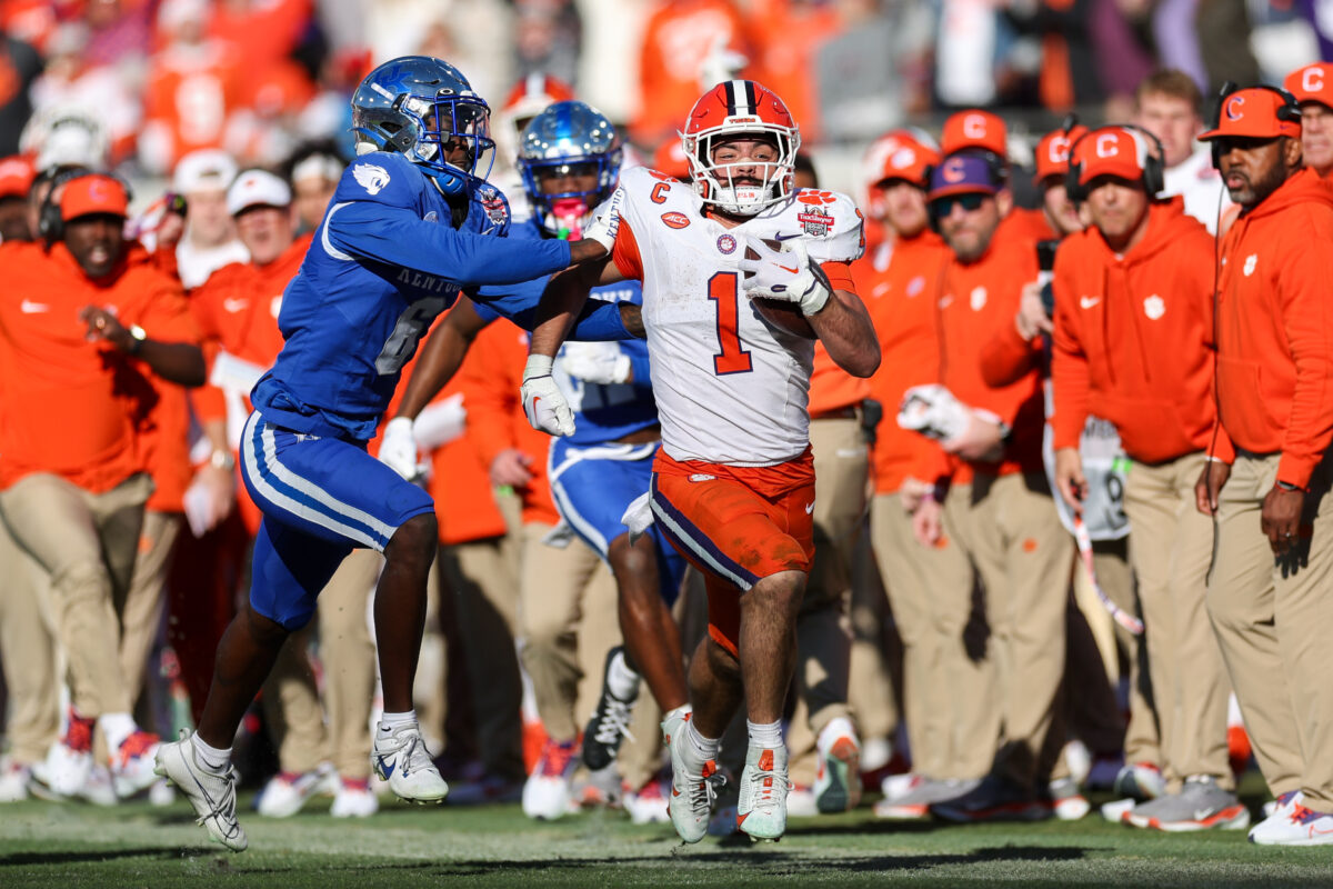 Dabo Swinney shares an injury update on Will Shipley after Gator Bowl win