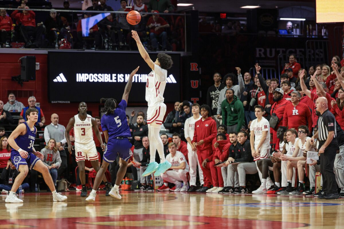 Rutgers men’s basketball ends 2023 with thrilling win over Stonehill