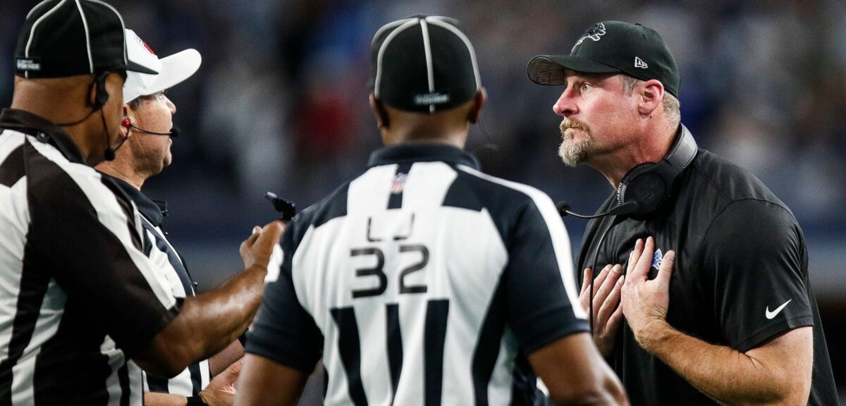 Referee Brad Allen’s crew blew two more crucial calls late in Lions-Cowboys game