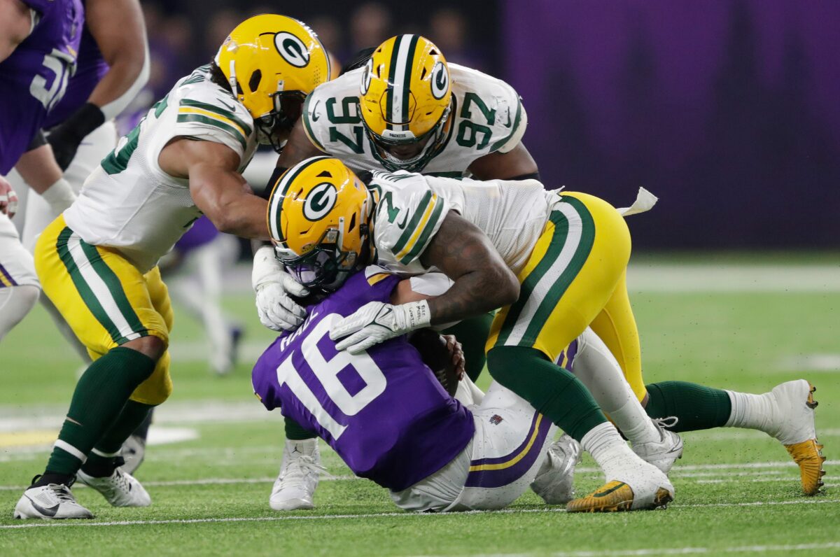 Jaren Hall, defense collapse as Packers destroy Vikings