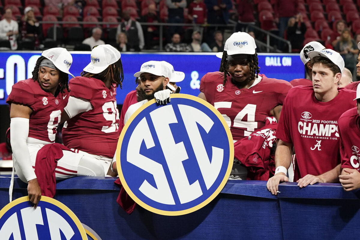 Alabama beat Georgia for the SEC title, and college football fans want the conference excluded from the playoff