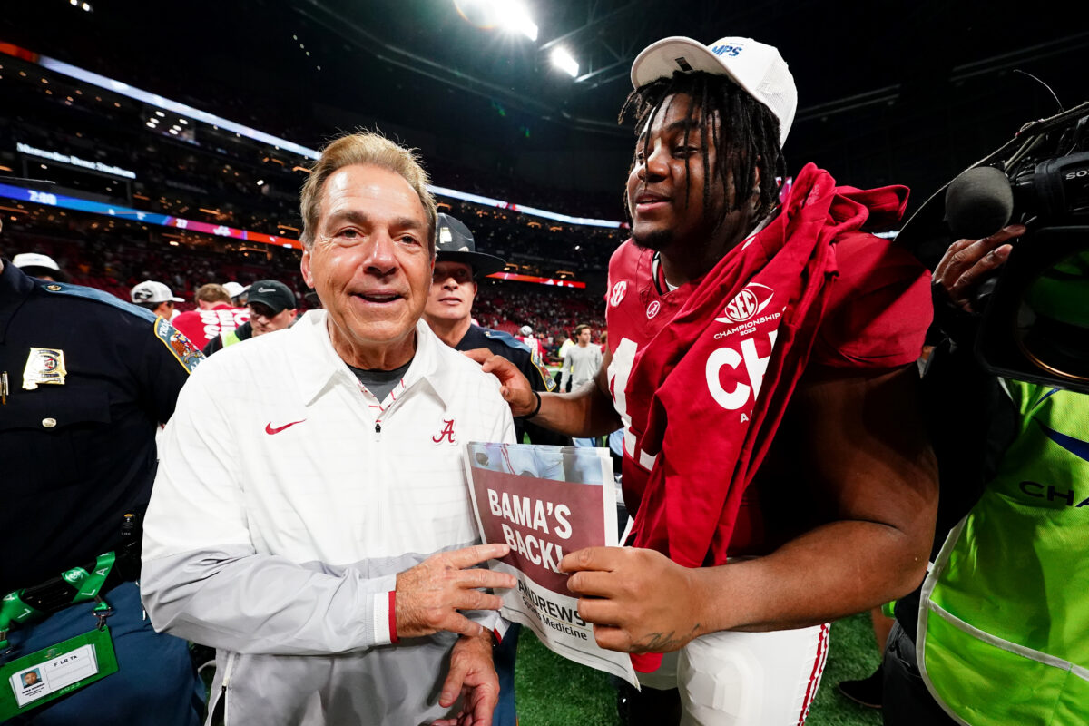 Nick Saban side-stepped playoff talk after Alabama’s SEC title win: ‘Thats not really for me to say’
