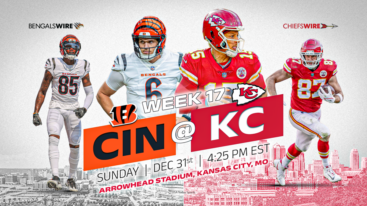 Final score predictions for Bengals vs. Chiefs in Week 17