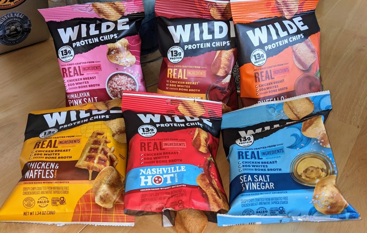 Snack of the Week: Wilde Protein Chips work best when they remember they’re made of chicken