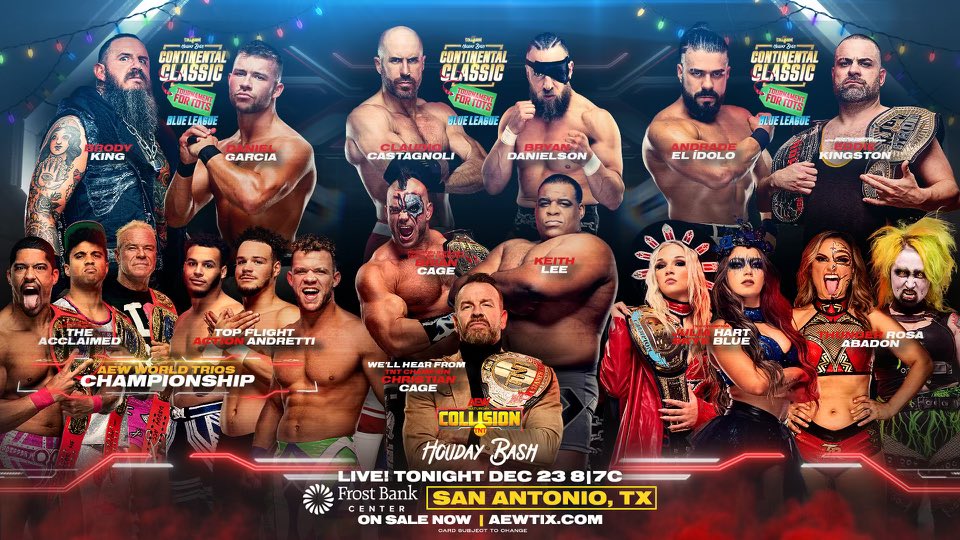 AEW Collision results 12/23/23: Eddie Kingston, back from the brink