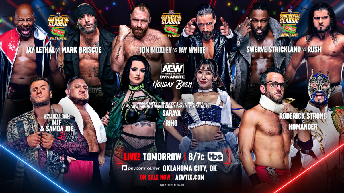 AEW Dynamite results 12/20/23: Holiday Bash a gift for Riho, Switchblade