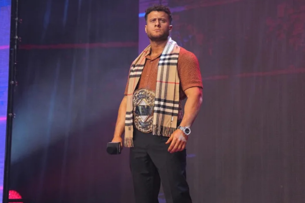 MJF updates shoulder injury: ‘I cannot lift my arm all the way up’