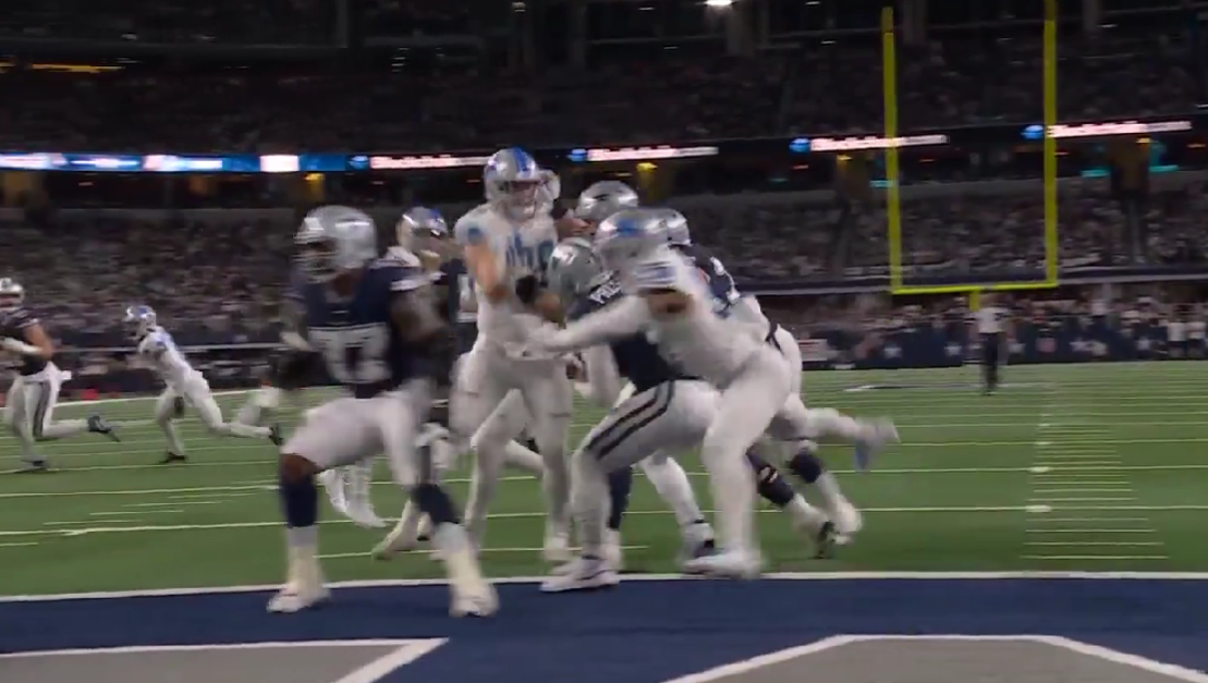 Troy Aikman ripped Lions’ Derrick Brown after he missed an easy sack on a Dak Prescott TD throw