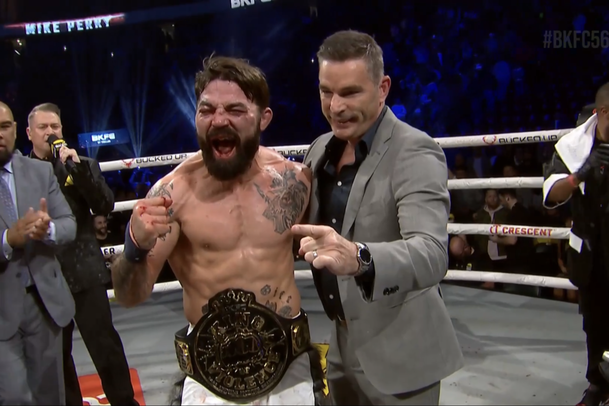 BKFC 56 results: Mike Perry crowned ‘King of Violence’ after Eddie Alvarez corner stoppage, calls out Conor McGregor