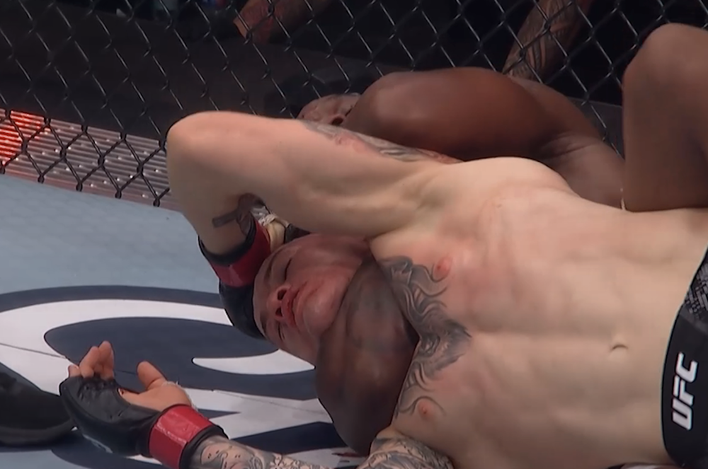 UFC on ESPN 52 video: Jared Gooden batters Wellington Turman, tops off wild comeback with choke