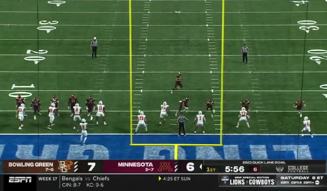 Minnesota ran the worst trick play you’re going to see this bowl game season