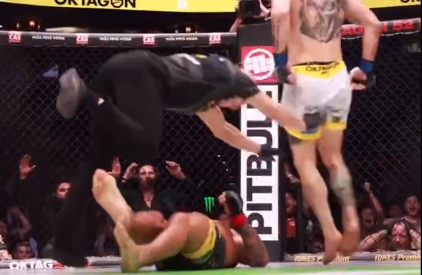 Oktagon 51 video: Samuel Kristofic stiffens UFC vet Karlos Vemola, referee flies in to stop fight