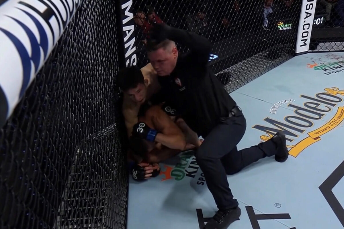 UFC Fight Night 233 video: HyunSung Park swarms Shannon Ross for ‘lucky’ TKO win