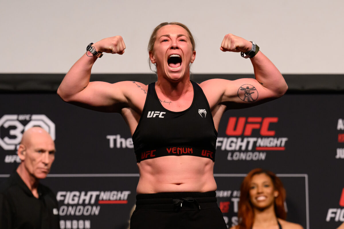 Molly McCann makes strawweight debut in rematch vs. Diana Belbita at UFC Fight Night on Feb. 3