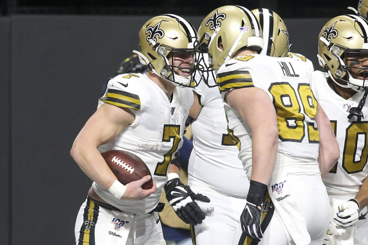Saints will be wearing their gold helmets, not black alternates, against the Rams