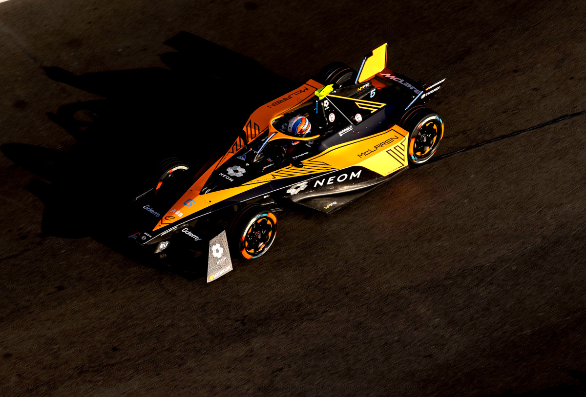 McLaren’s Hughes tops opening Formula E practice in Mexico City
