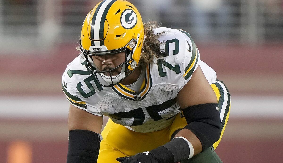 Packers OL Sean Rhyan has big opportunity in front of him this offseason