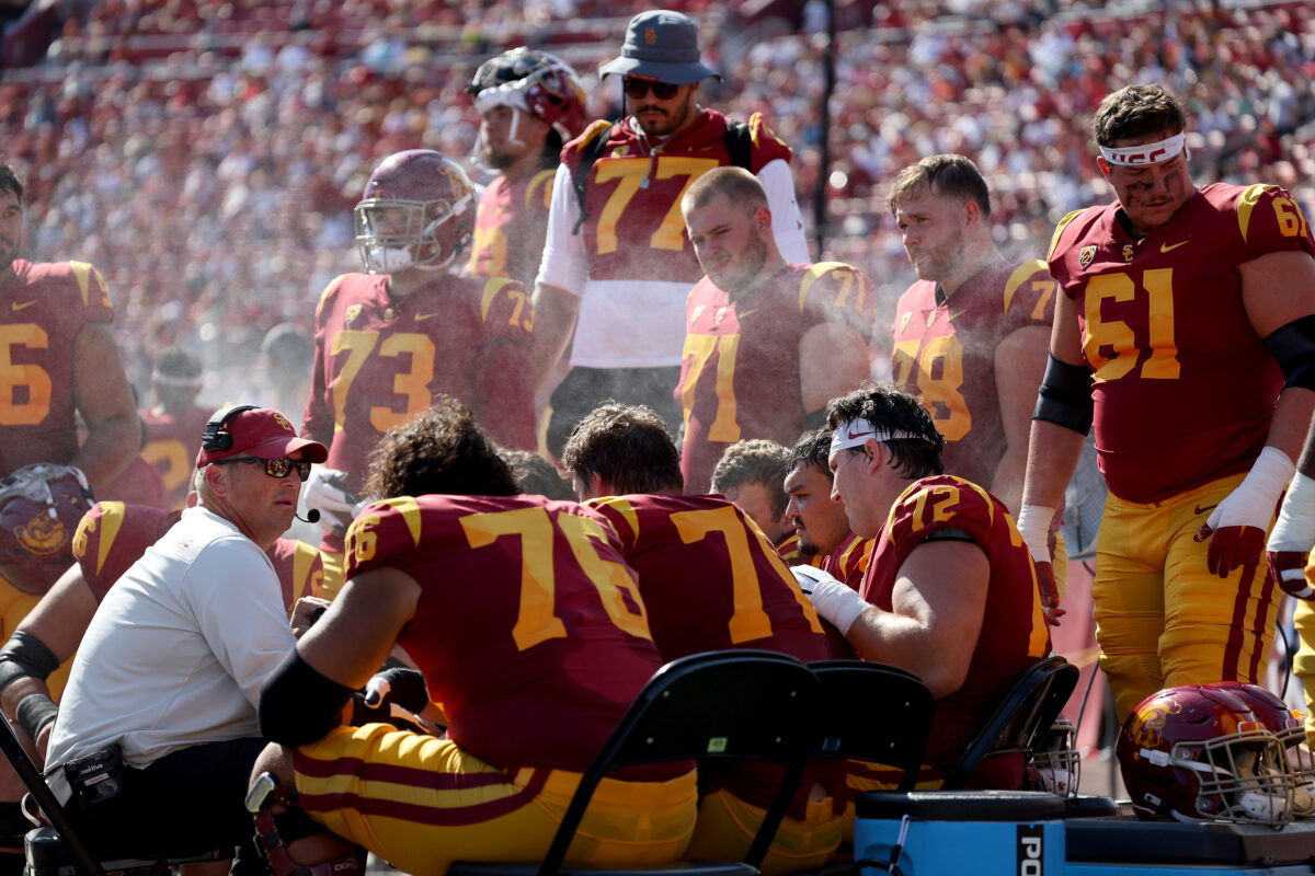 Josh Henson isn’t necessarily USC’s worst position coach, but he’s the one with the most to prove