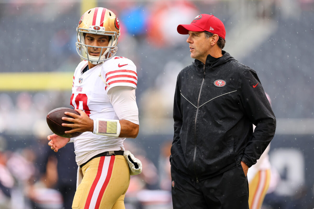Are the Saints waiting on the 49ers’ Super Bowl to hire a new offensive coordinator?