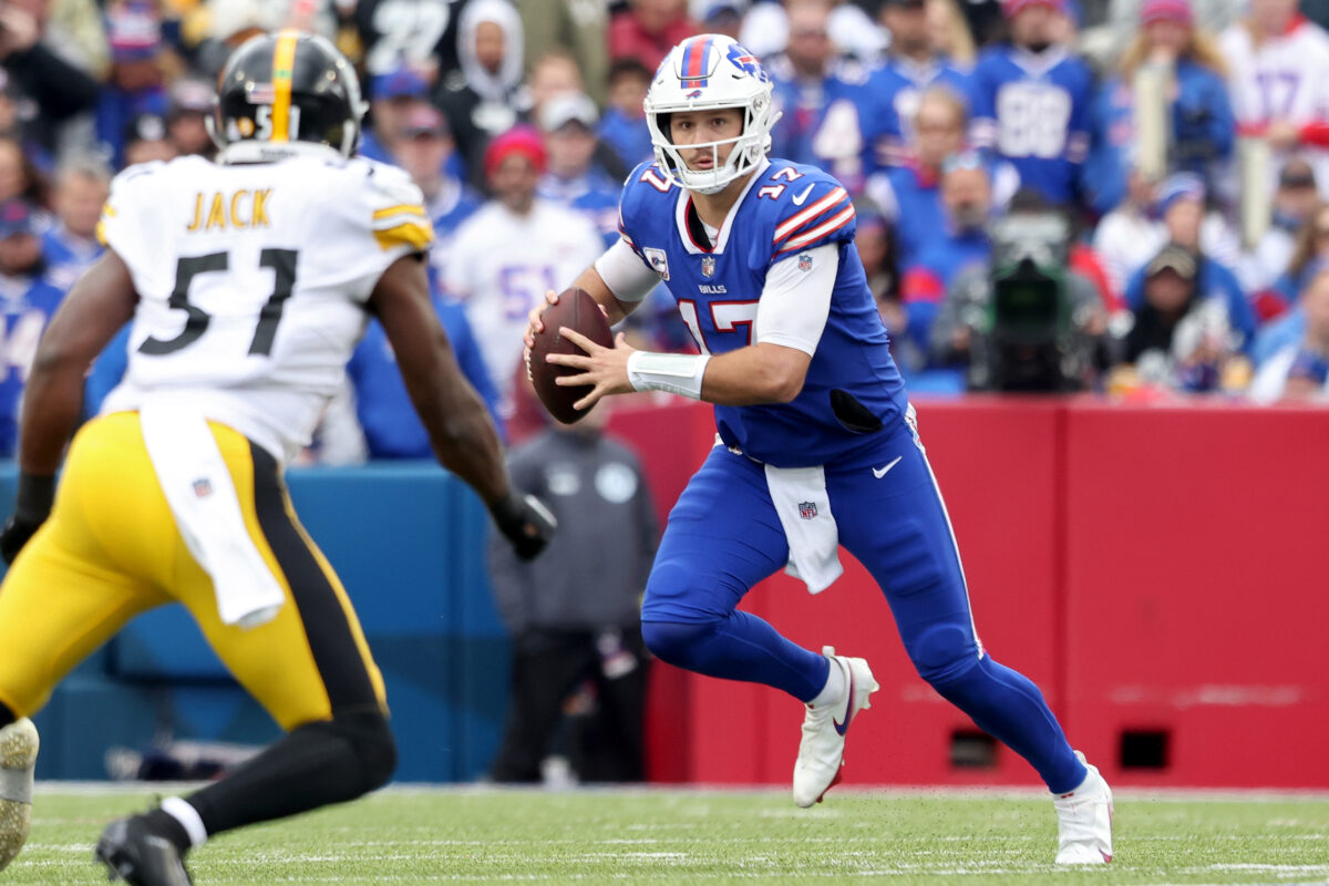 Bills are NFL’s largest Wild Card favorite over Steelers