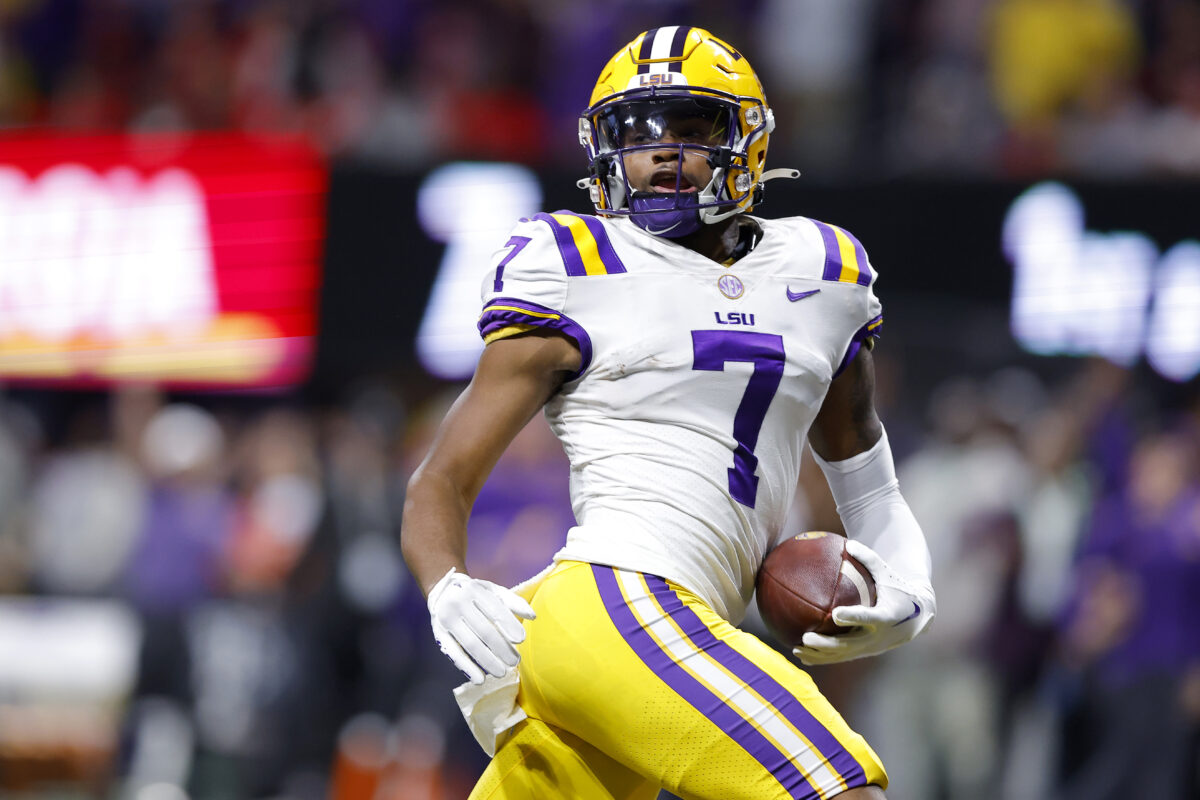 Former LSU receiver Kayshon Boutte arrested for illegal sports gambling