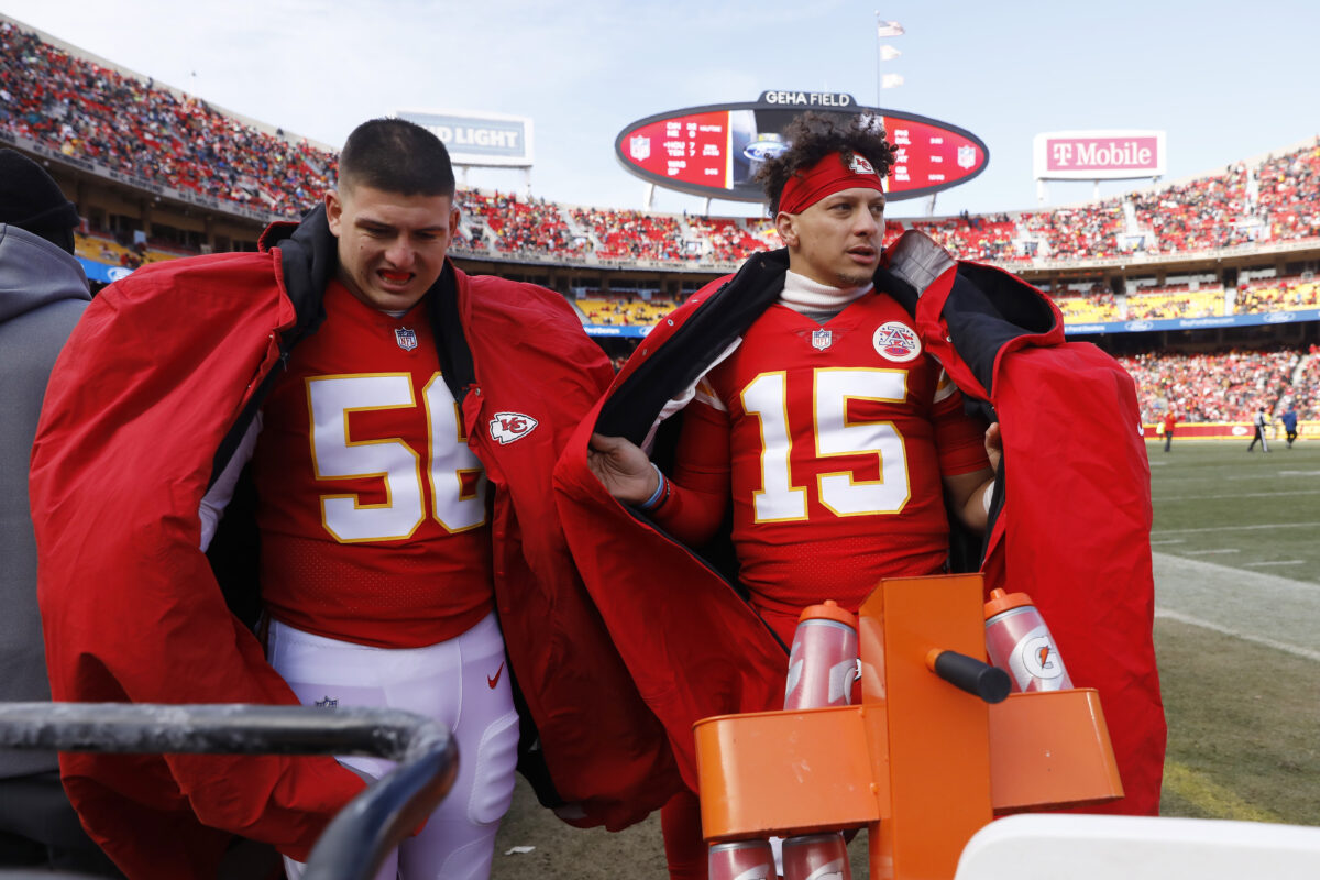 LOOK: Chiefs reveal Super Bowl LVIII patch, tease red jerseys