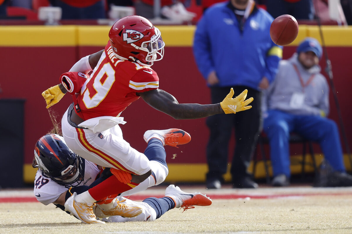Chiefs rule out WR Kadarius Toney for sixth consecutive game