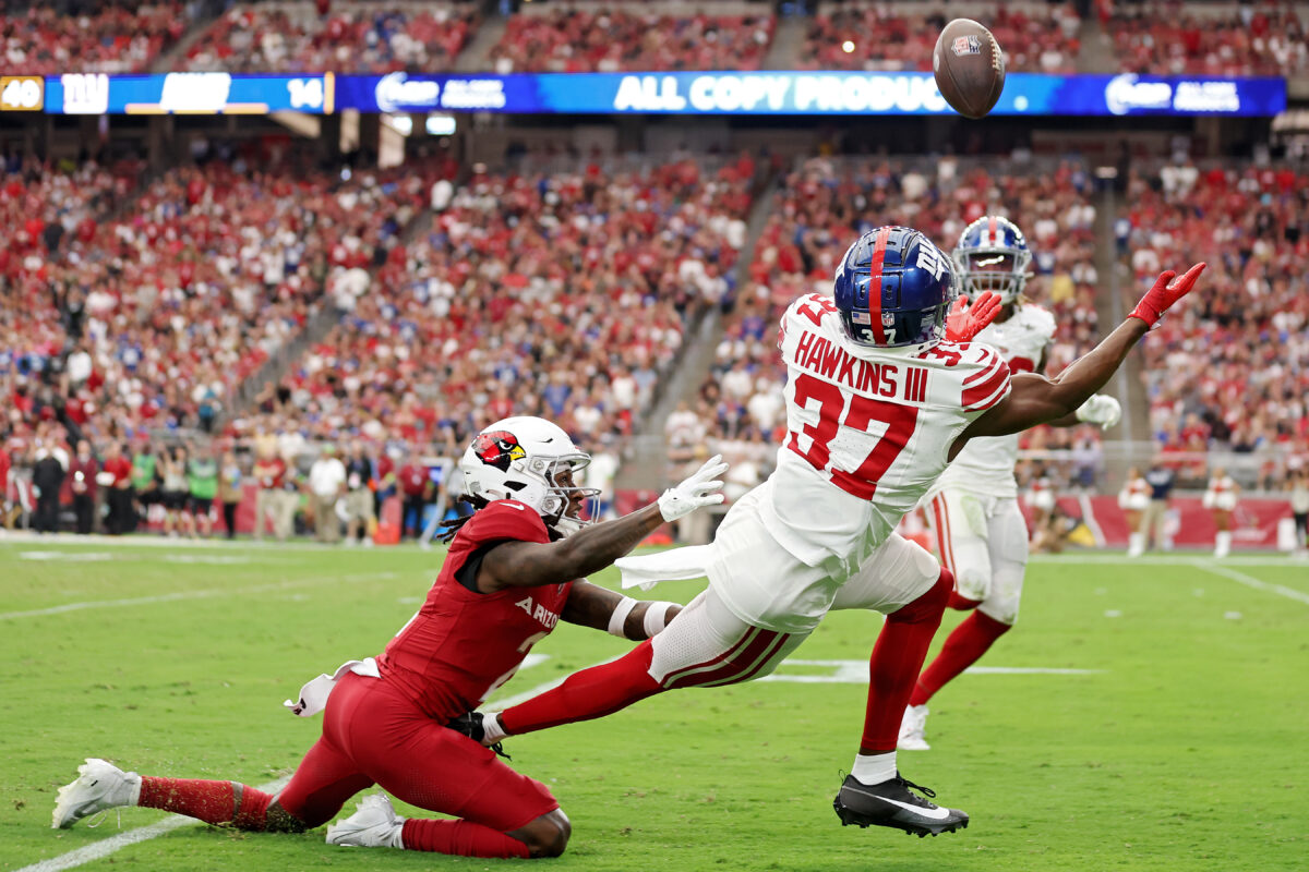 Giants’ Tre Hawkins aims to become ‘more of an IQ player’