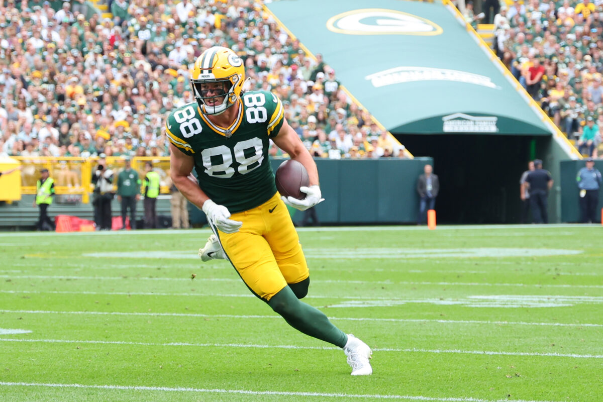 Packers activate rookie TE Luke Musgrave from IR before playing Bears
