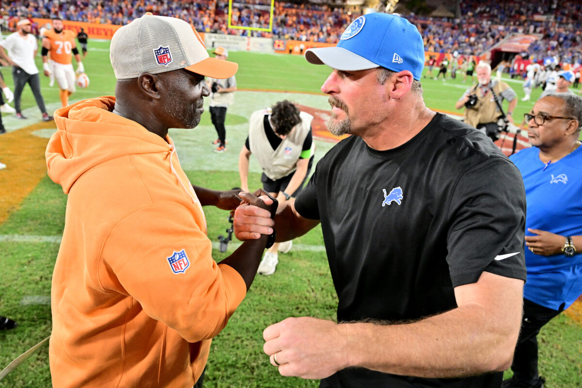 Dan Campbell and Todd Bowles agree: The Bucs are a lot better now than in the Week 6 meeting